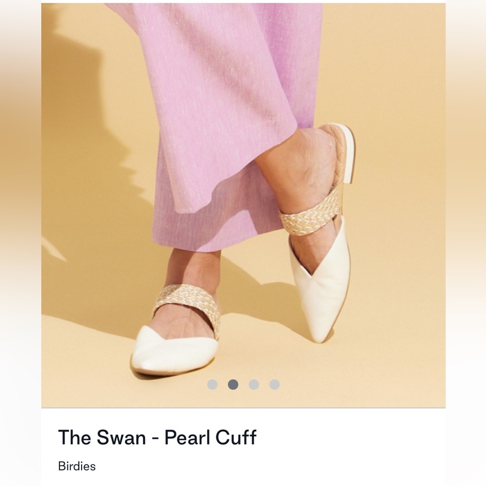 The Swan - Pearl Cuff Birdies